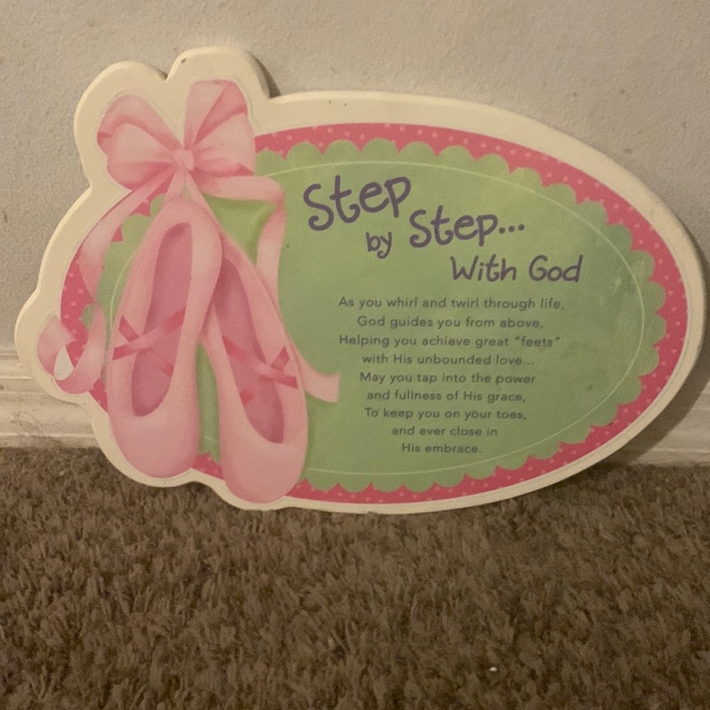 A beautiful Step by Step poem with God.
